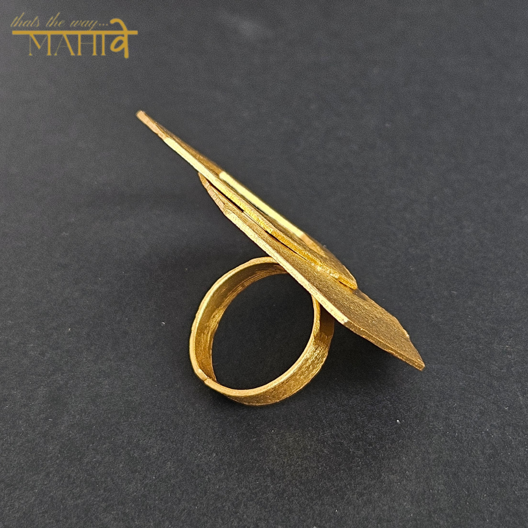 Double Hexagon Ring
