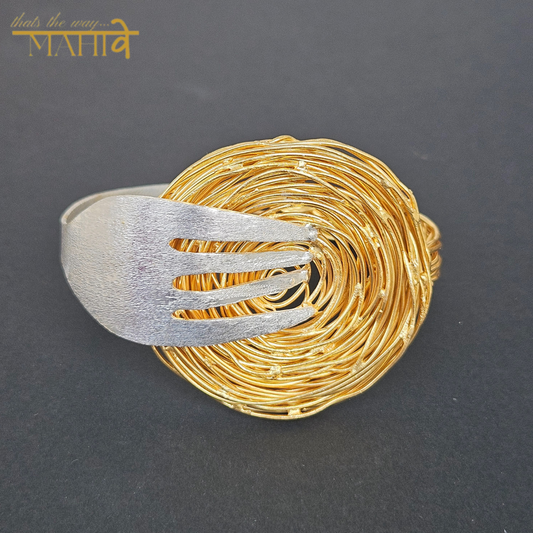 Gewels Spiral Fork Bracelet