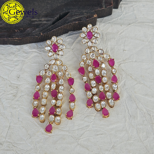 Gewels Ruby Vamika Earrings