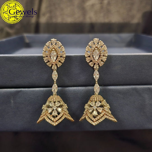 Gewels Rose Golden Glow Earrings