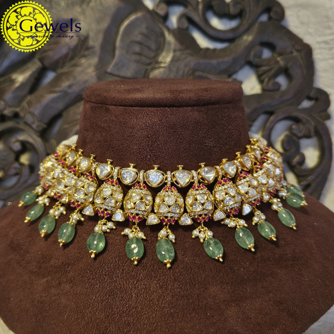 Gewels Nizami Kundan Set