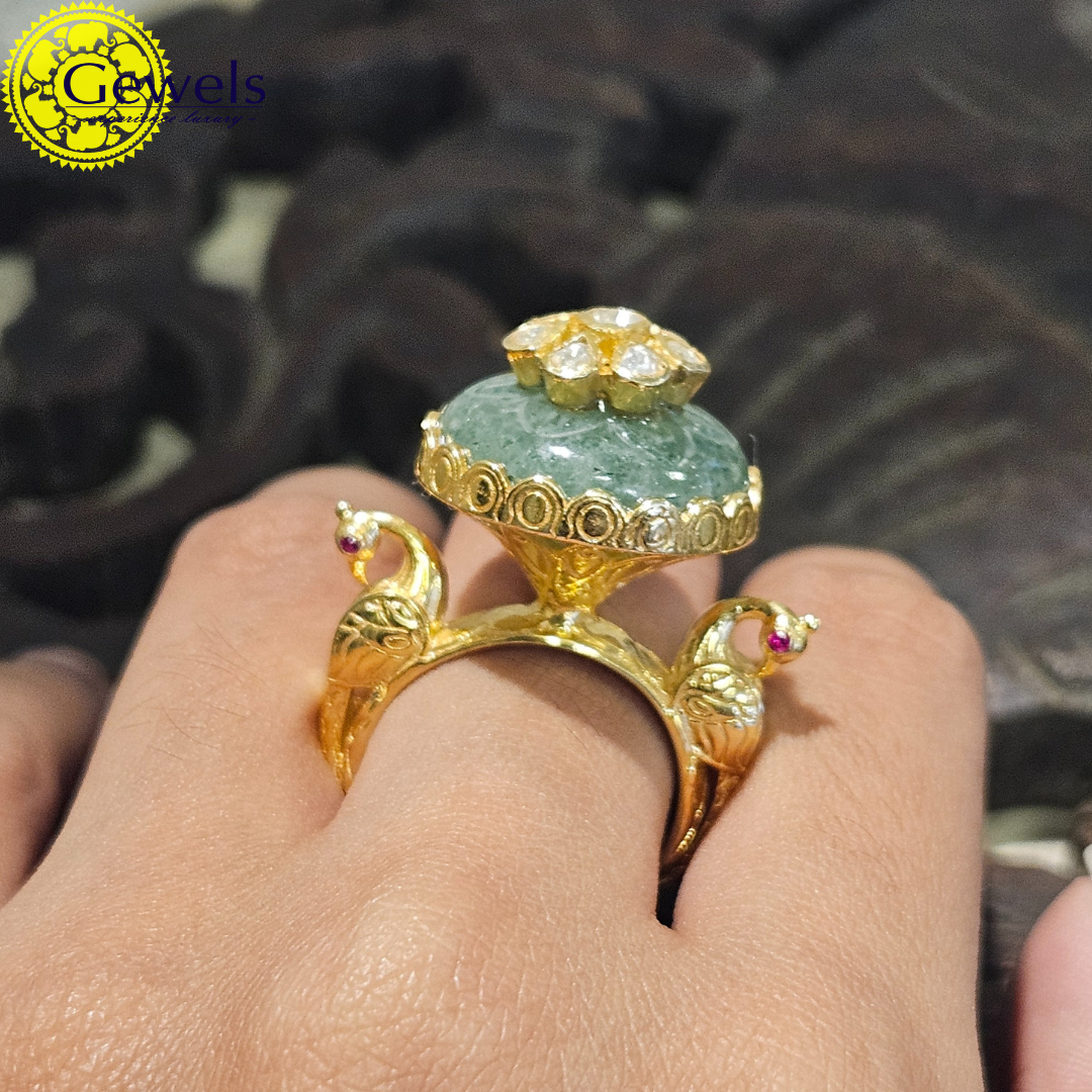 Gewels Kavya Polki Ring