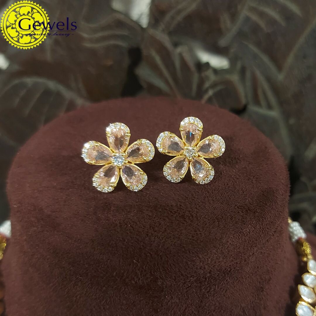 Gewels Floral Mist  Necklace Set