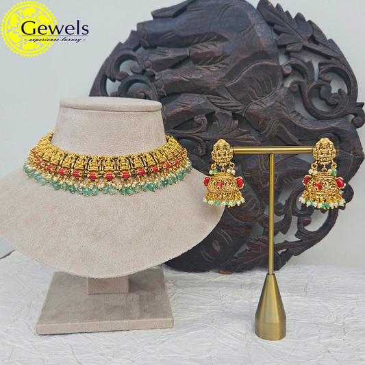 Gewels Veeratna Necklace Set