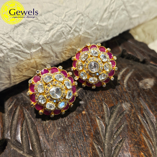 Gewels Rudrajaal Jhumkas