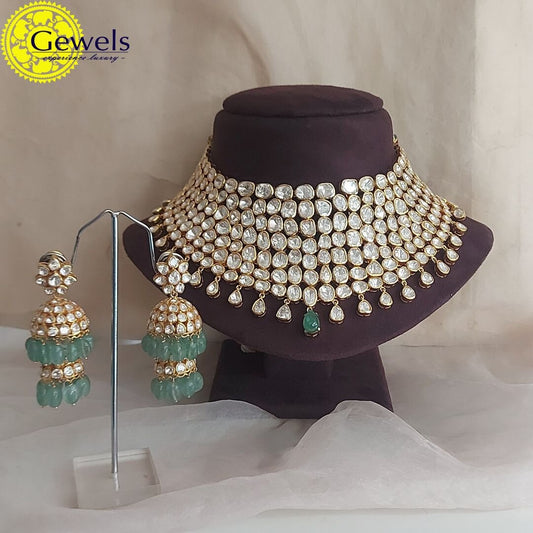Gewels Nawabi Meenakari Necklace
