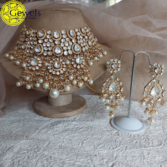 Gewels Rajputana Polki Necklace