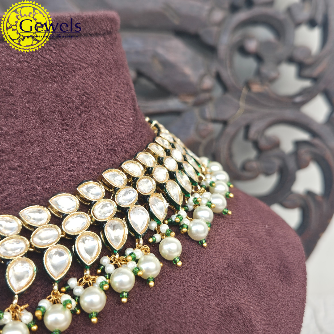 Gewels Usha Kaal Neck set