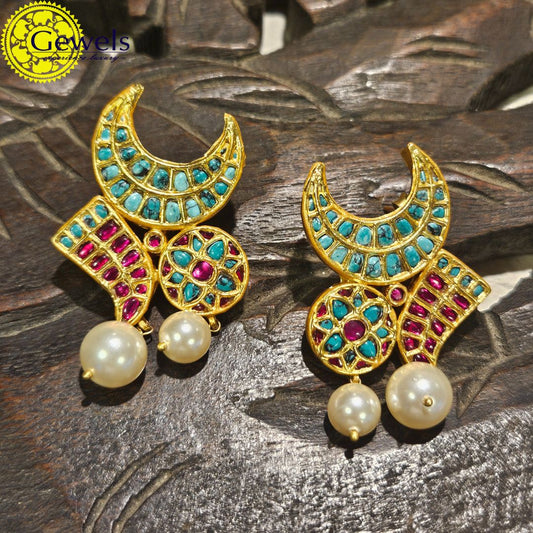 Gewels Megha Vritta Dakshinaya Earrings