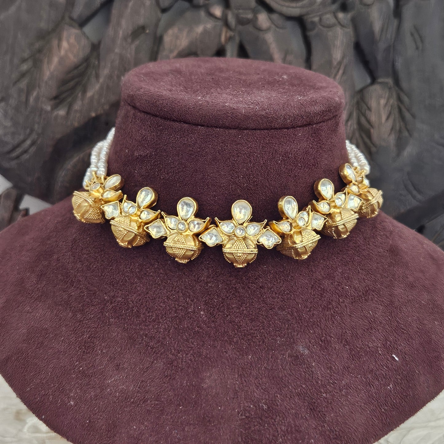 Gewels Ifra Kundan Necklace