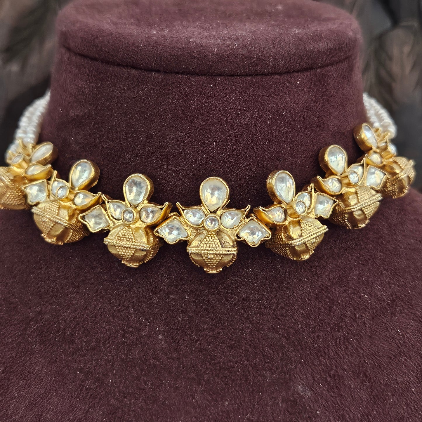 Gewels Ifra Kundan Necklace