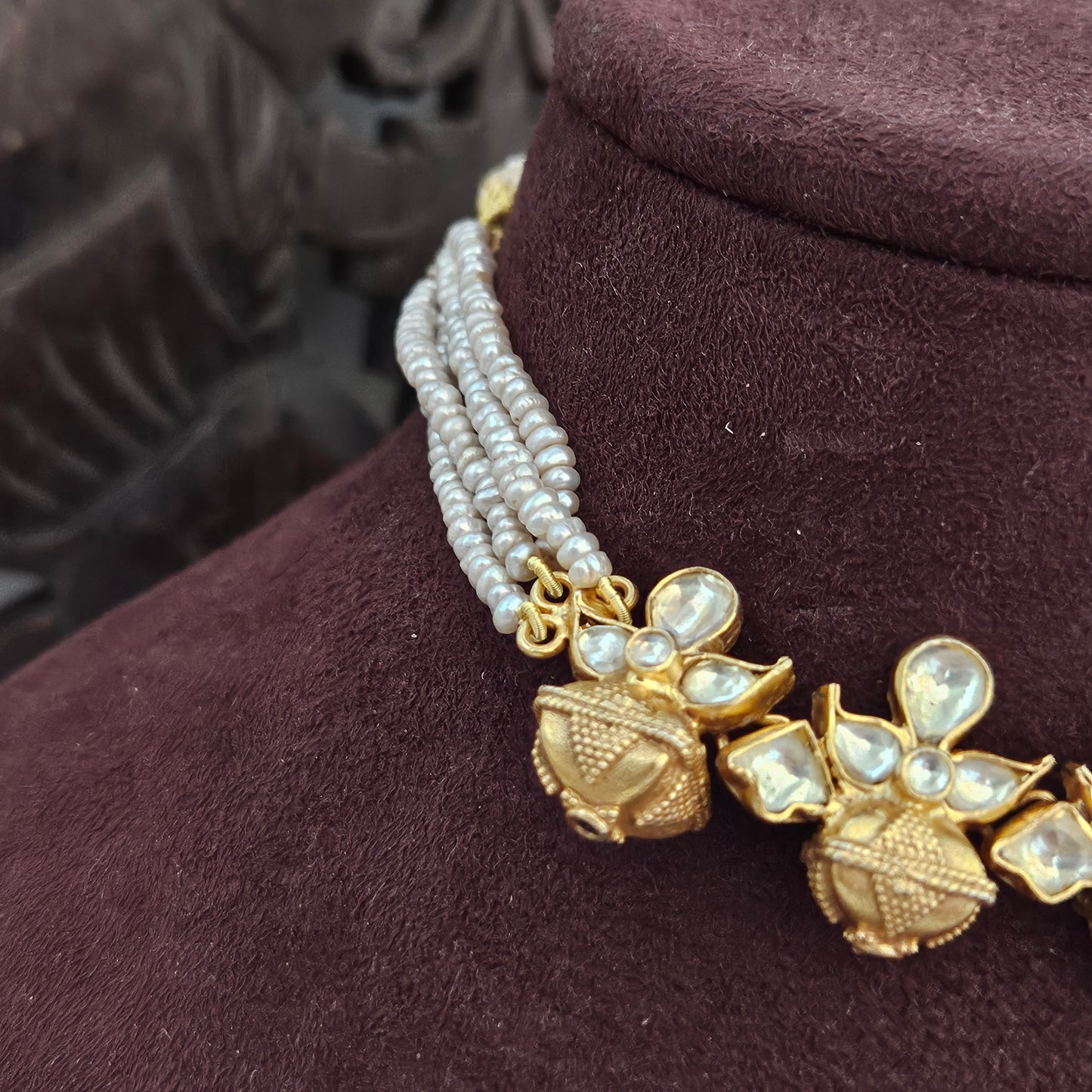 Gewels Ifra Kundan Necklace