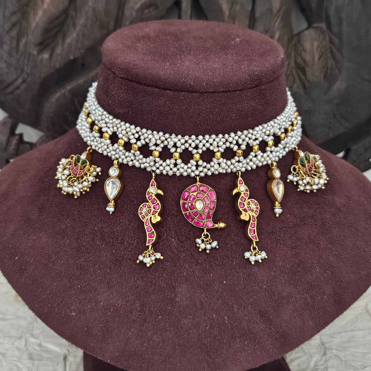 Gewels Chinchpeti Choker