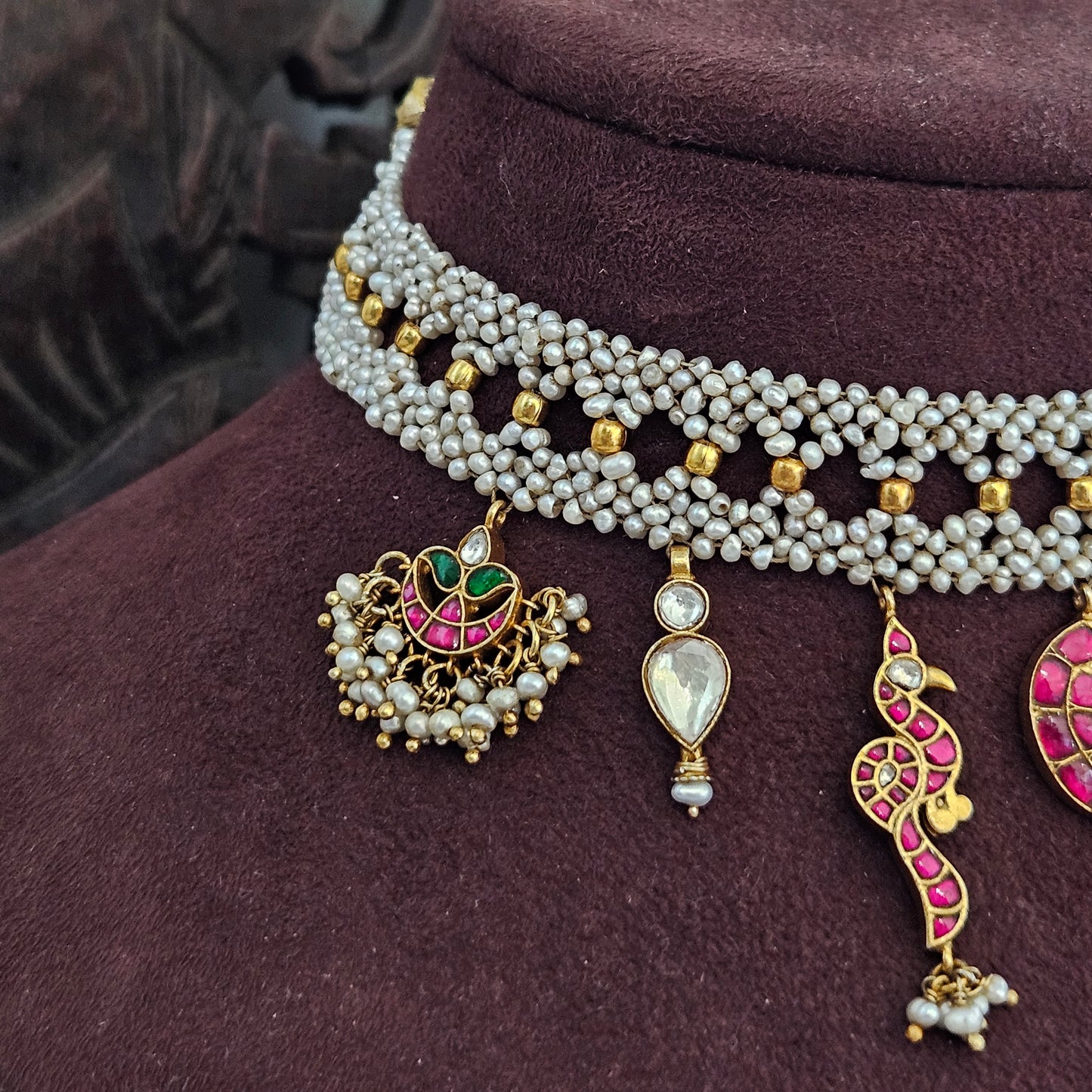 Gewels Chinchpeti Choker