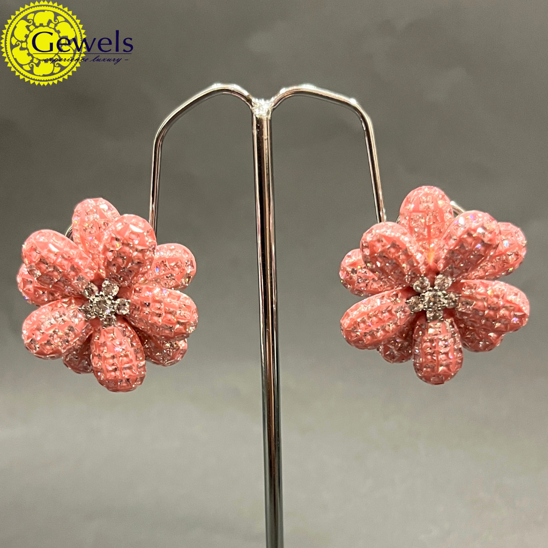 Gewels Rangriti Blossom Earrings