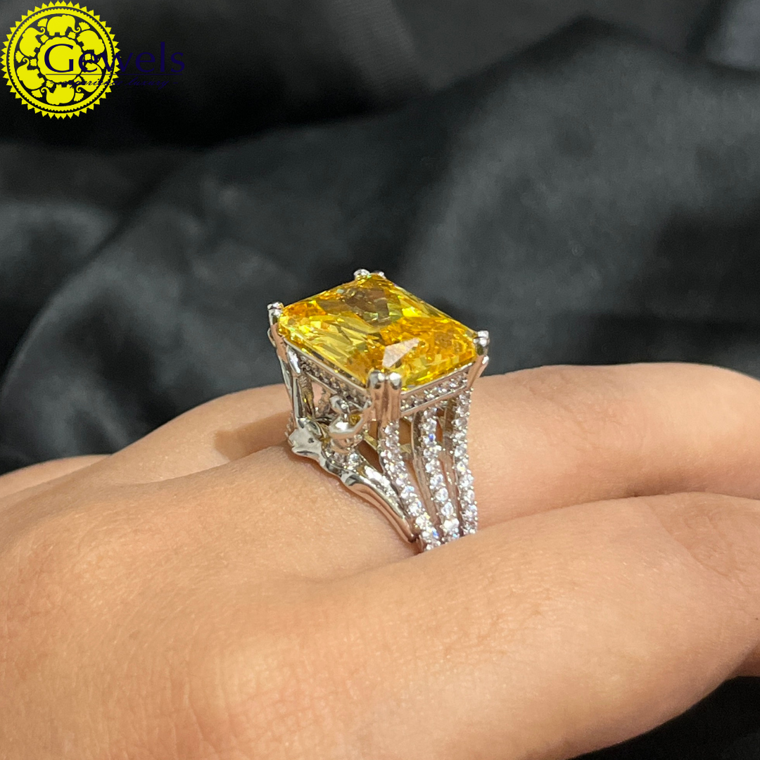 Gewels Radian Yellow Ring