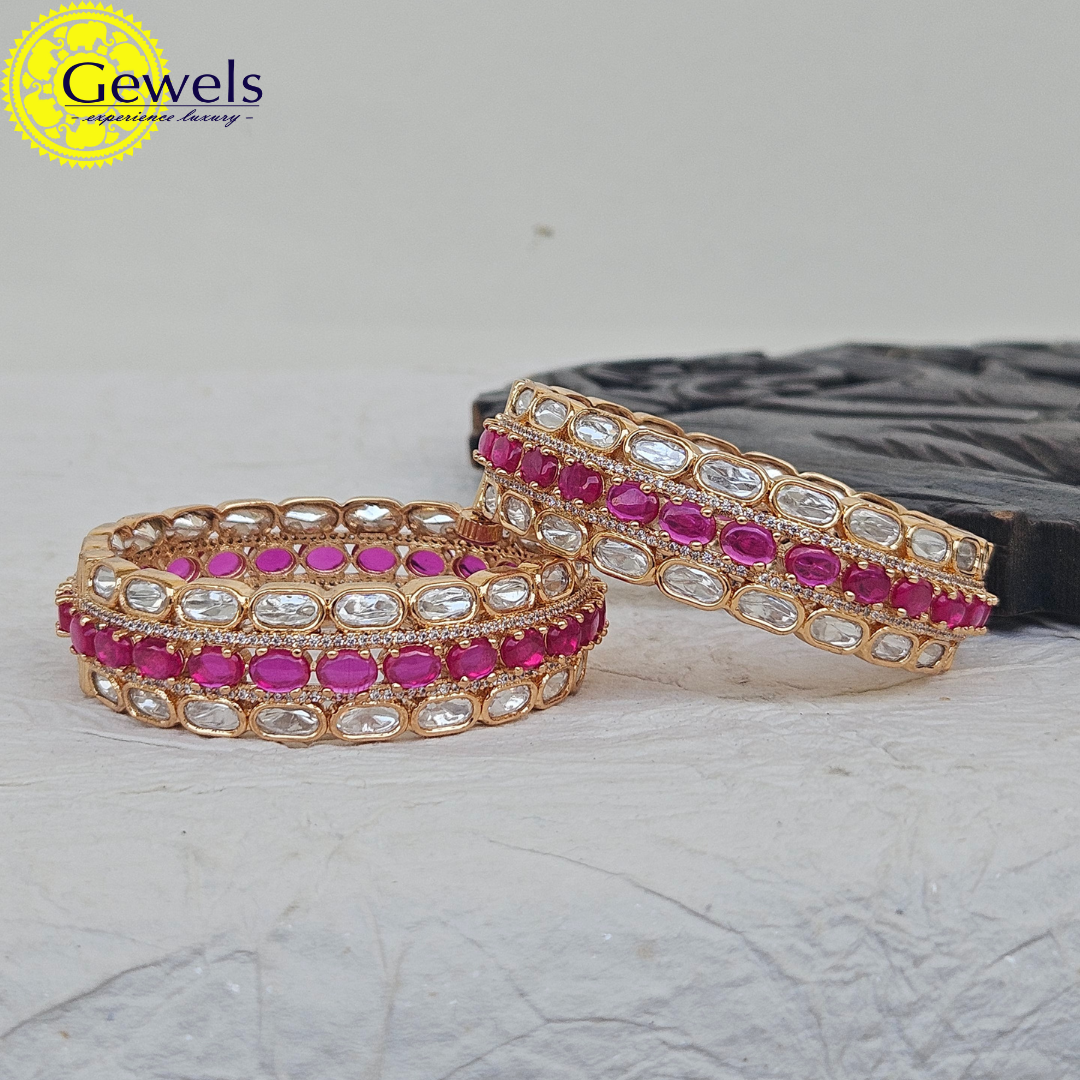 Gewels Ruby Kaling Bangle