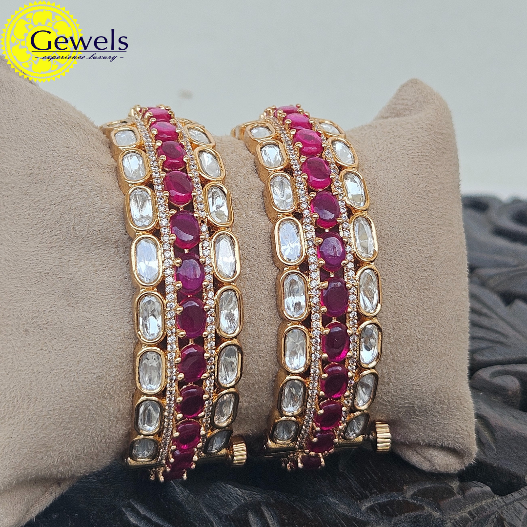 Gewels Ruby Kaling Bangle