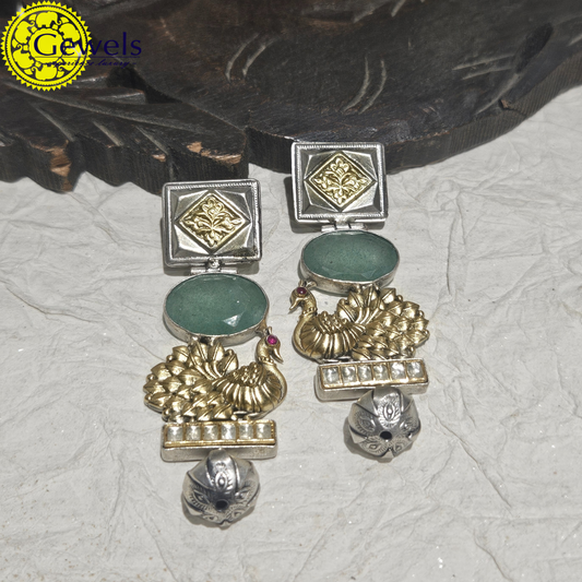 Gewels Ekani Silver Earrings