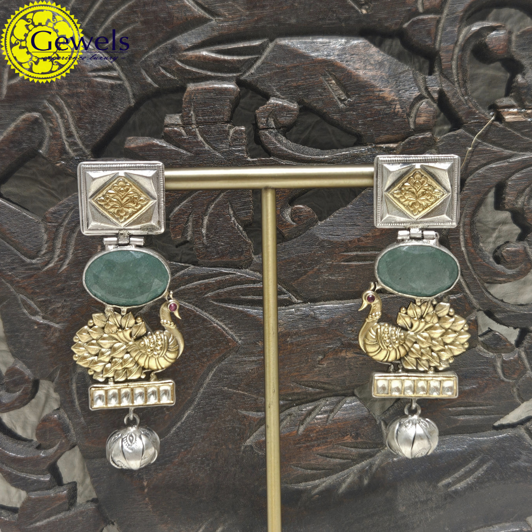 Gewels Ekani Silver Earrings