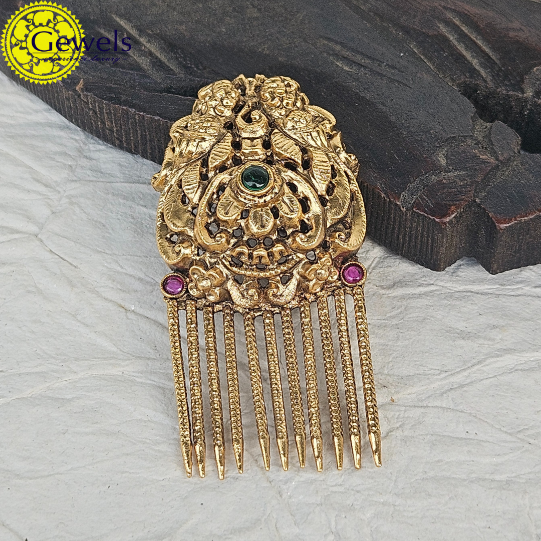 Gewels Twin Peacock Clip