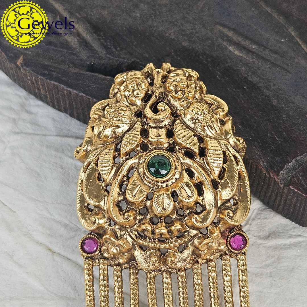 Gewels Twin Peacock Clip