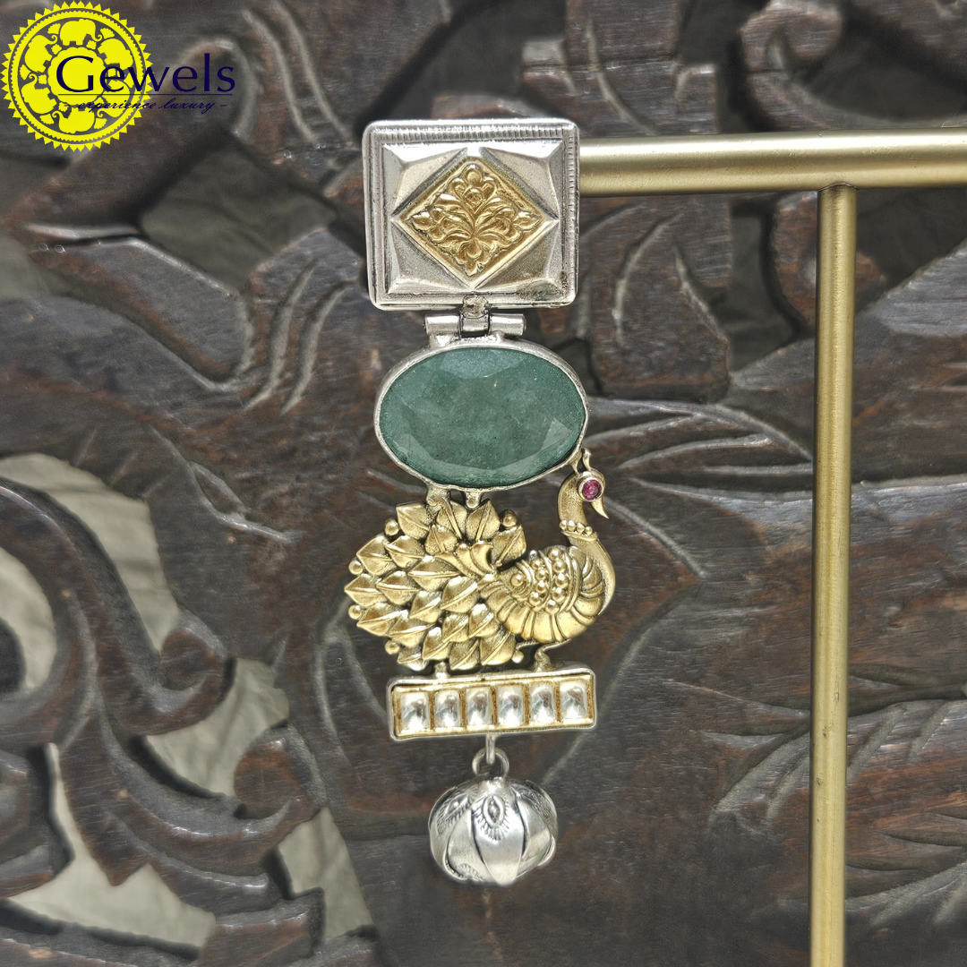 Gewels Ekani Silver Earrings