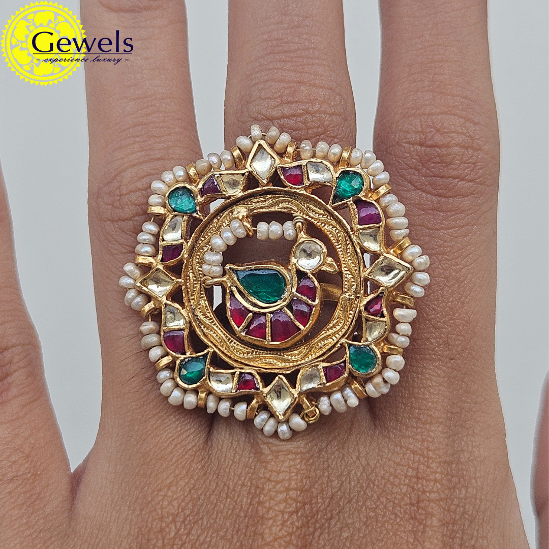 Gewels Vaishnu Ring