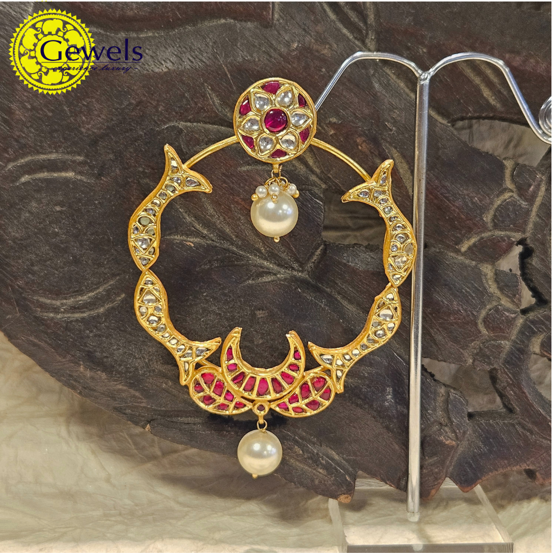 Gewels Jaswanti Kundan Earrings