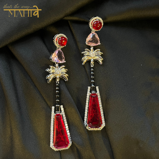 Gewels RedSparkle Earrings