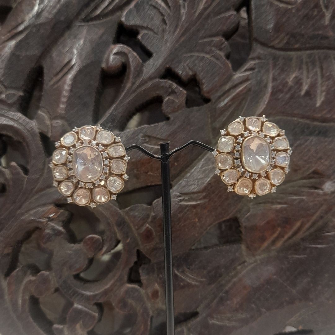 Gewels Timeless Antique Polki Studs