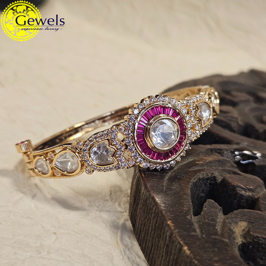 Gewels Kundan Polki Bracelet