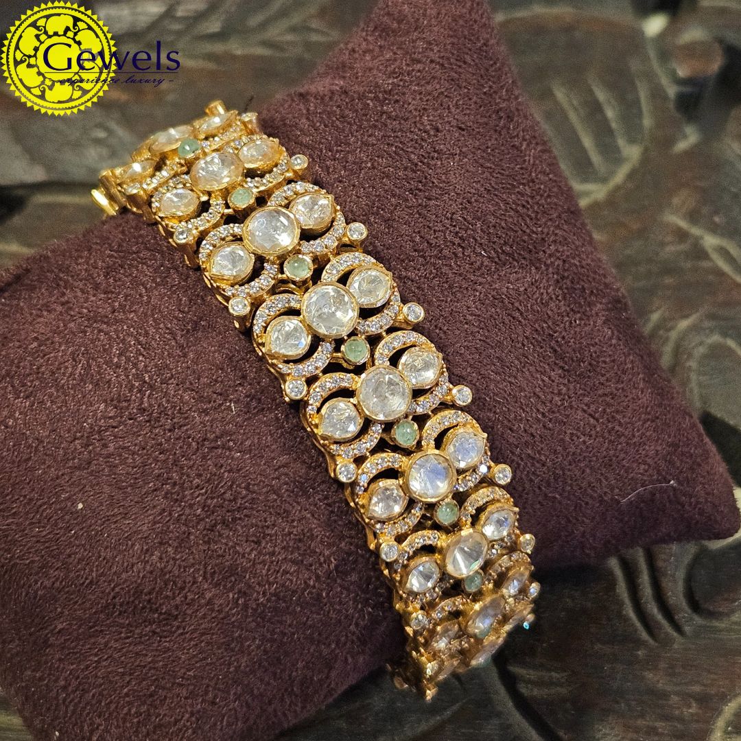 Gewels Jade Polki Bracelet