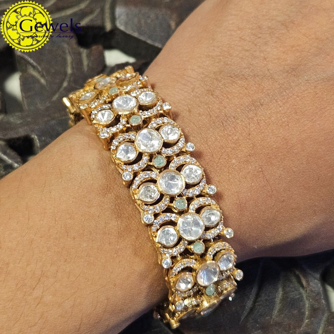 Gewels Jade Polki Bracelet