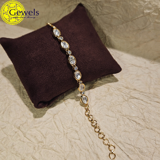 Gewels Sehrish Polki Bracelet