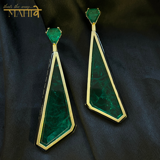 Gewels GreenStrike Earrings