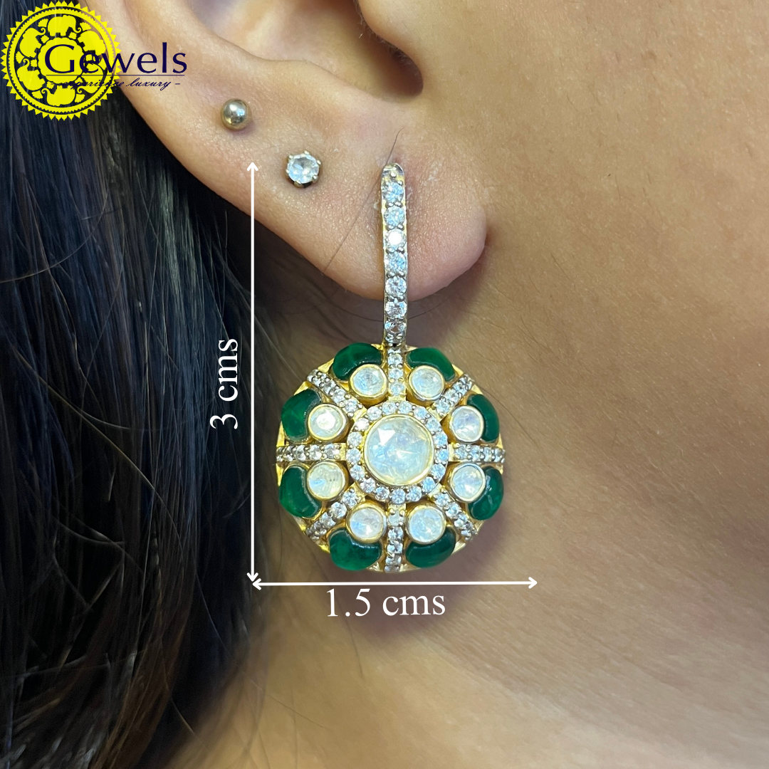 Gewels Anjali Polki earrings
