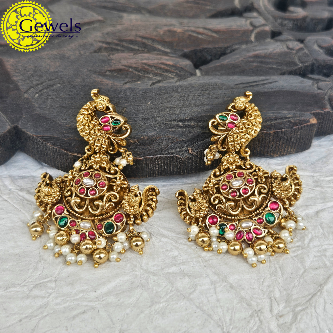 Gewels Nakshi Nagas Bridal Neck Set