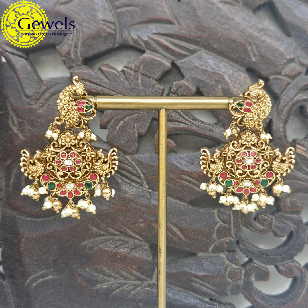 Gewels Nakshi Nagas Bridal Neck Set