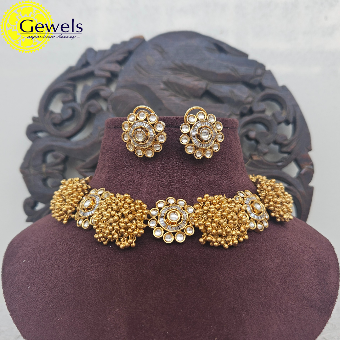 Gewels Gajra Necklace
