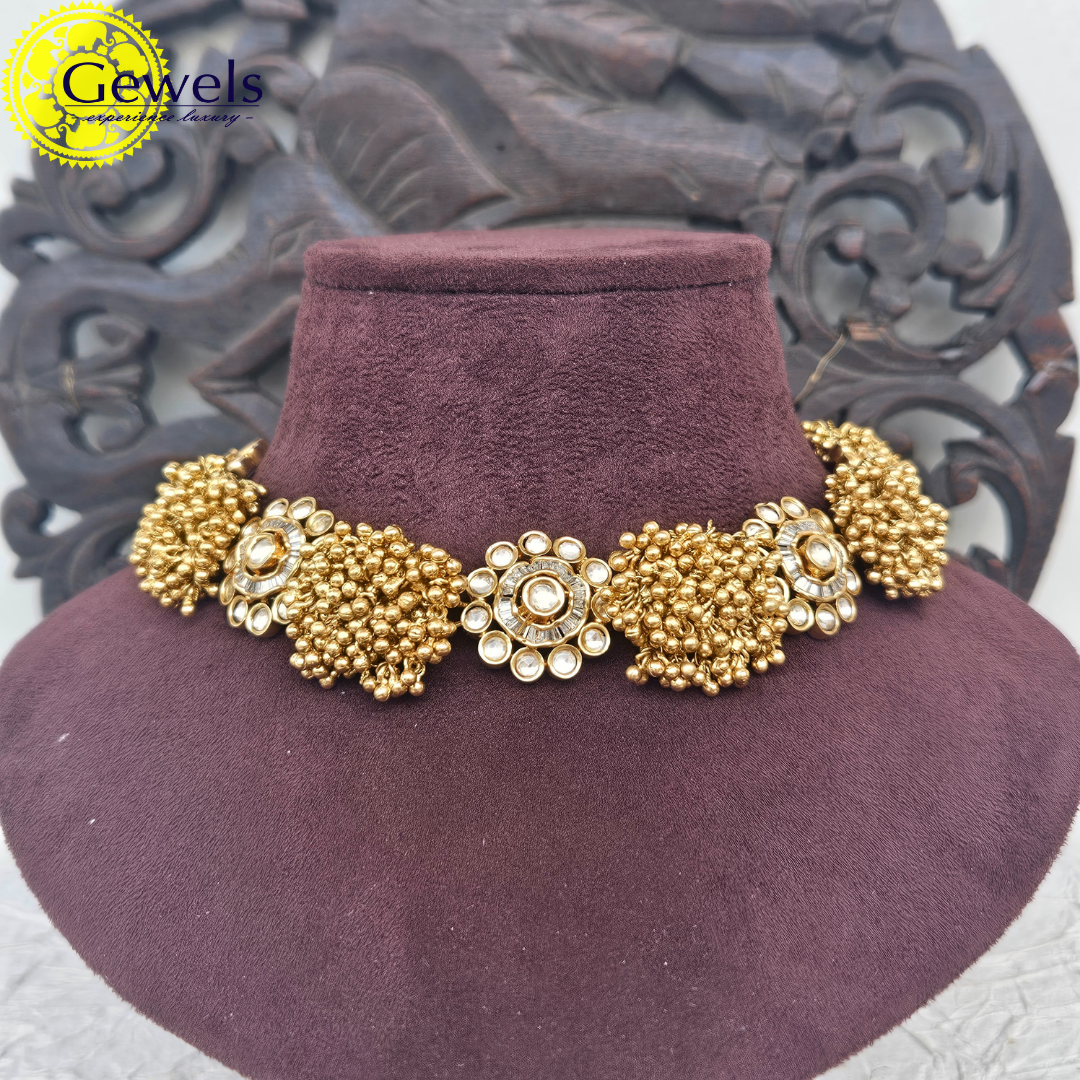 Gewels Gajra Necklace