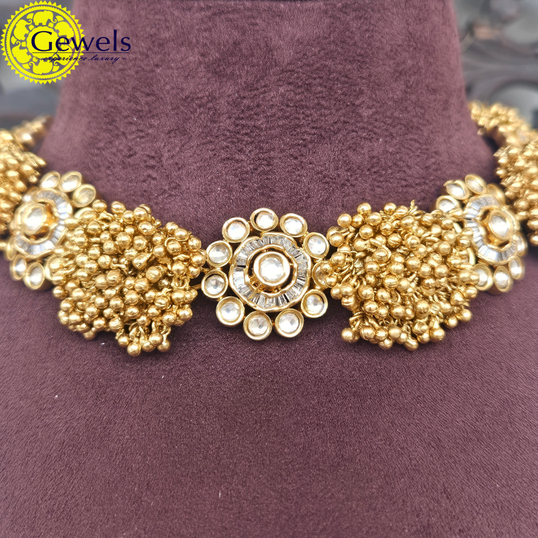 Gewels Gajra Necklace