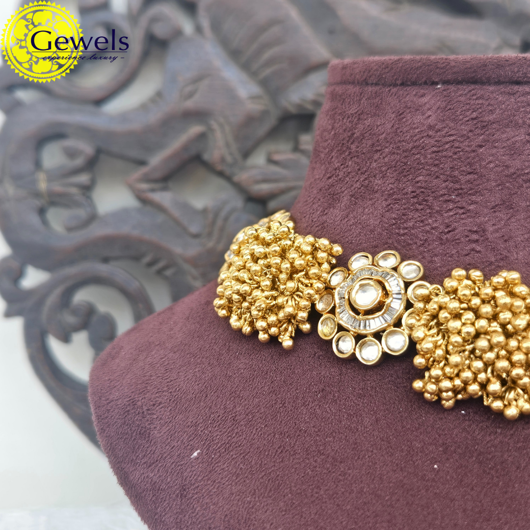 Gewels Gajra Necklace