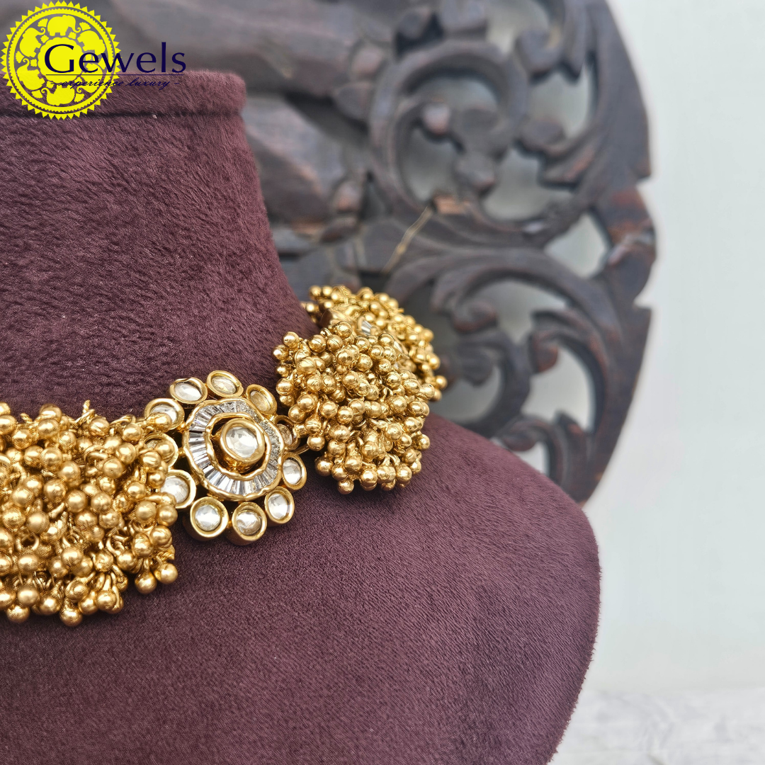 Gewels Gajra Necklace