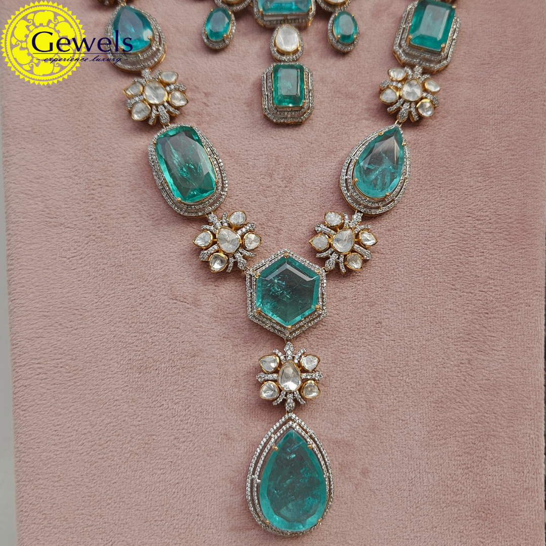 Gewels Rajatamaya Necklace Set