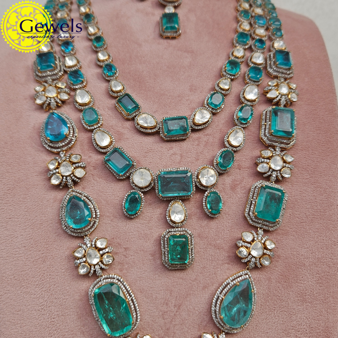 Gewels Rajatamaya Necklace Set