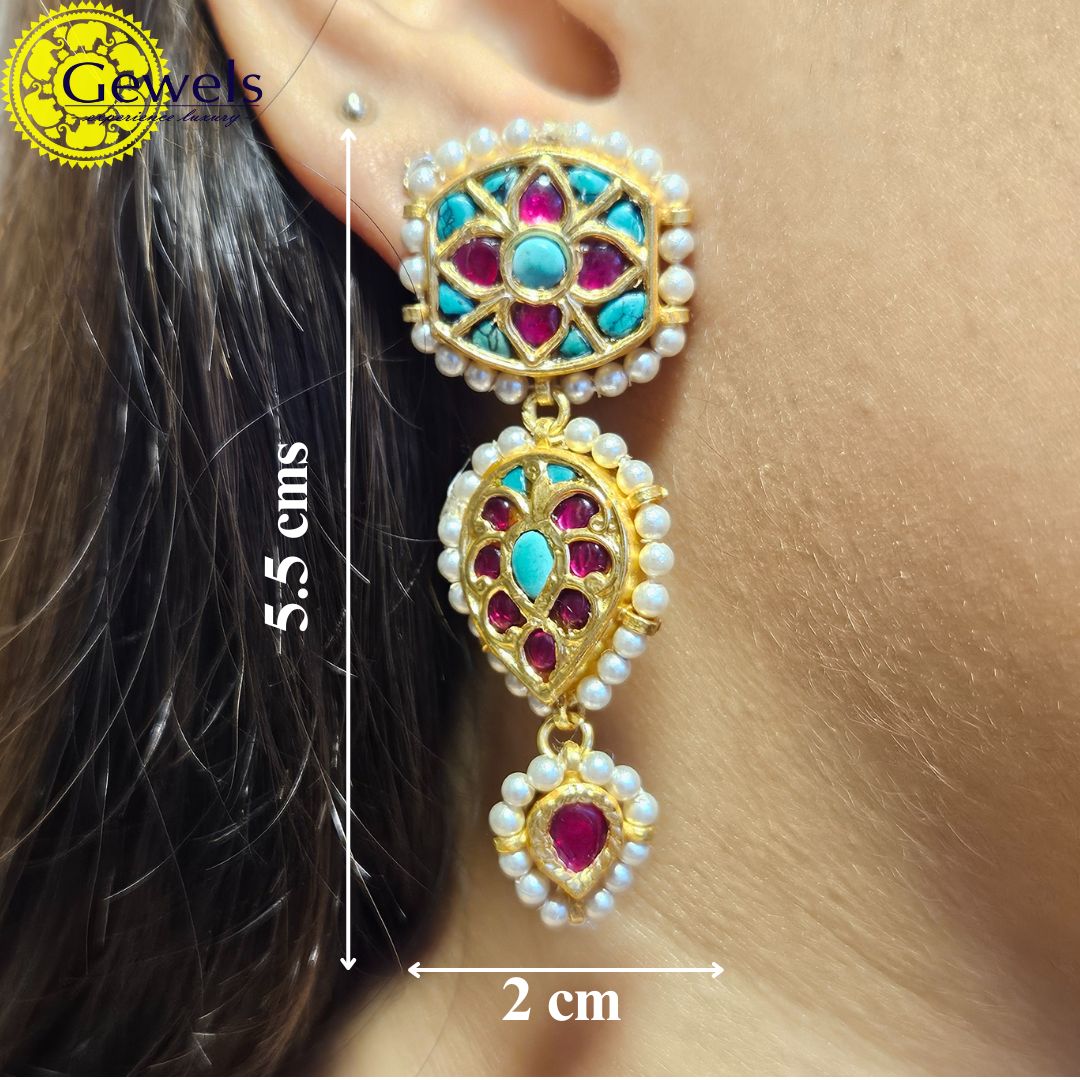 Gewels Prema Pushpa Dakshinaya  Earrings